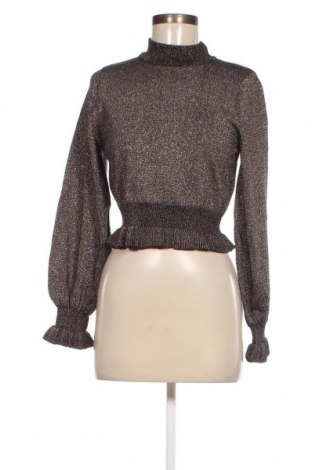 Дамски пуловер Monki, Размер XS, Цвят Златист, Цена 16,80 лв.