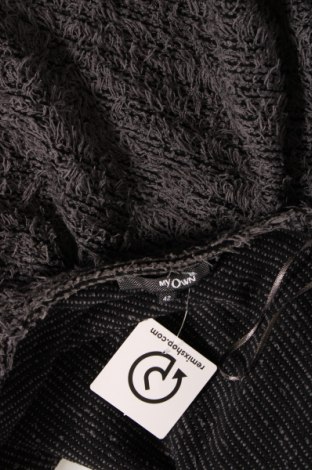 Дамски пуловер My Own, Размер L, Цвят Сив, Цена 13,05 лв.