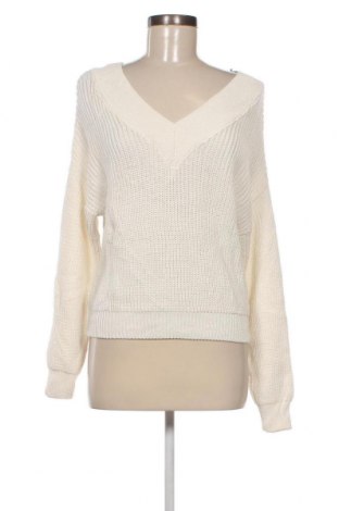 Дамски пуловер NA-KD, Размер XXS, Цвят Бял, Цена 18,45 лв.