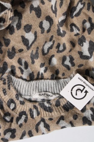 Γυναικείο πουλόβερ Naf Naf, Μέγεθος L, Χρώμα Πολύχρωμο, Τιμή 11,41 €