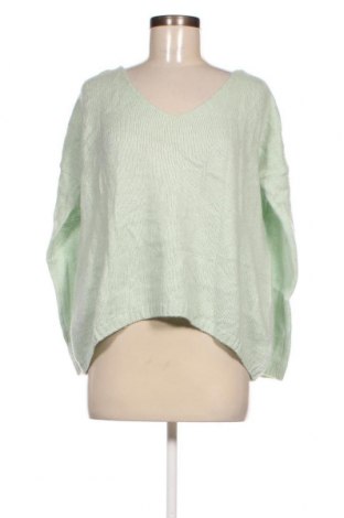 Дамски пуловер Nais, Размер M, Цвят Зелен, Цена 8,41 лв.