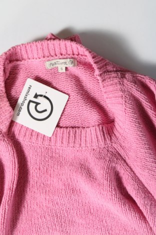 Γυναικείο πουλόβερ Natura, Μέγεθος S, Χρώμα Ρόζ , Τιμή 8,70 €