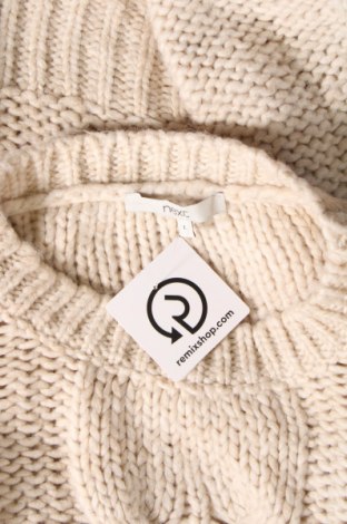 Дамски пуловер Next, Размер L, Цвят Бежов, Цена 10,66 лв.