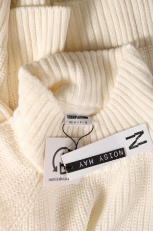 Γυναικείο πουλόβερ Noisy May, Μέγεθος XL, Χρώμα Εκρού, Τιμή 22,05 €