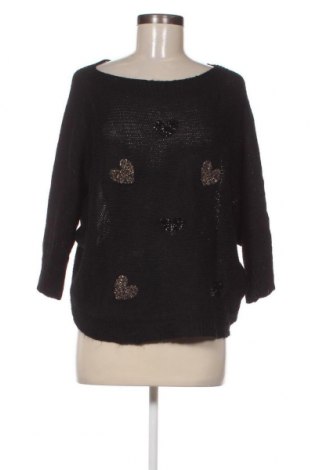 Γυναικείο πουλόβερ Nuna Lie, Μέγεθος L, Χρώμα Μαύρο, Τιμή 12,68 €