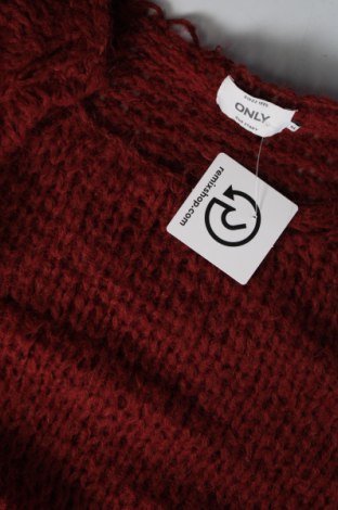 Γυναικείο πουλόβερ ONLY, Μέγεθος M, Χρώμα Κόκκινο, Τιμή 7,47 €
