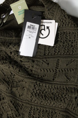 Γυναικείο πουλόβερ ONLY, Μέγεθος XS, Χρώμα Πράσινο, Τιμή 9,27 €
