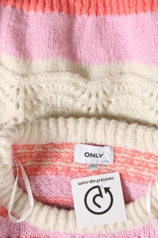 Дамски пуловер ONLY, Размер M, Цвят Многоцветен, Цена 8,37 лв.
