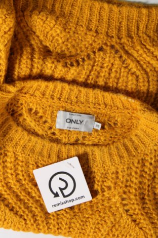 Γυναικείο πουλόβερ ONLY, Μέγεθος XS, Χρώμα Κίτρινο, Τιμή 7,52 €