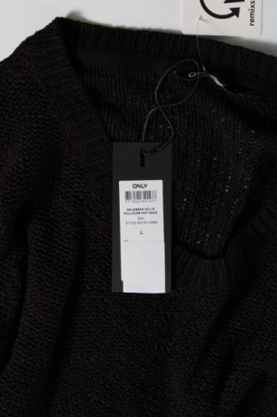 Дамски пуловер ONLY, Размер L, Цвят Черен, Цена 19,22 лв.