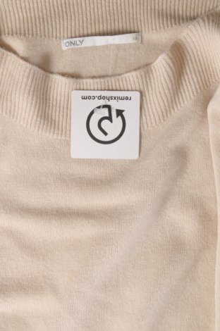 Γυναικείο πουλόβερ ONLY, Μέγεθος XS, Χρώμα Εκρού, Τιμή 6,50 €