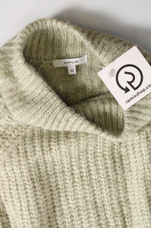Γυναικείο πουλόβερ Opus, Μέγεθος L, Χρώμα Πράσινο, Τιμή 11,89 €