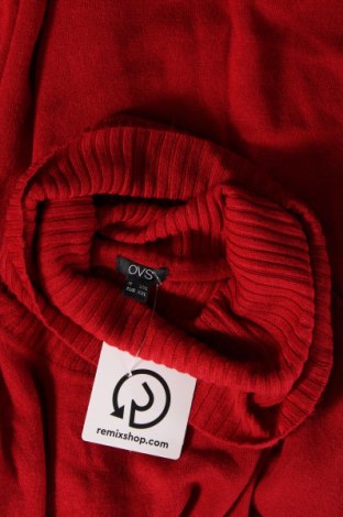 Дамски пуловер Oviesse, Размер XXL, Цвят Червен, Цена 18,86 лв.