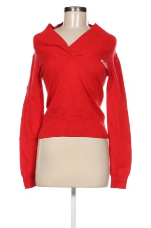 Дамски пуловер PUMA, Размер XS, Цвят Червен, Цена 35,34 лв.