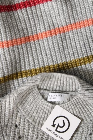 Γυναικείο πουλόβερ Papaya, Μέγεθος M, Χρώμα Γκρί, Τιμή 5,38 €
