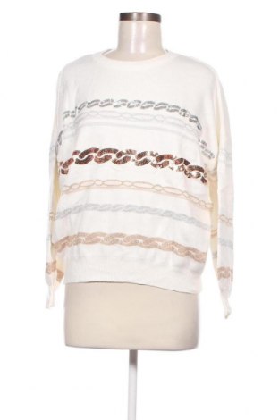 Дамски пуловер Paris Et Moi, Размер L, Цвят Бял, Цена 8,61 лв.