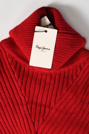 Дамски пуловер Pepe Jeans, Размер XS, Цвят Червен, Цена 71,40 лв.