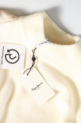 Дамски пуловер Pepe Jeans, Размер L, Цвят Бял, Цена 84,00 лв.