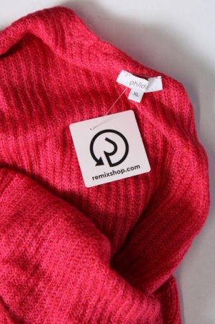 Γυναικείο πουλόβερ Phildar, Μέγεθος L, Χρώμα Ρόζ , Τιμή 5,07 €