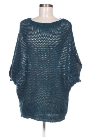 Дамски пуловер Piazza Italia, Размер L, Цвят Син, Цена 8,41 лв.