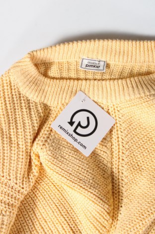 Damenpullover Pimkie, Größe M, Farbe Gelb, Preis 11,10 €