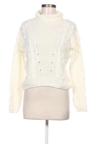 Γυναικείο πουλόβερ Pretty Little Thing, Μέγεθος S, Χρώμα Λευκό, Τιμή 8,97 €