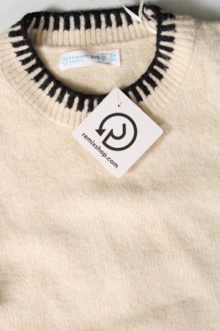 Дамски пуловер Primark, Размер XXS, Цвят Екрю, Цена 15,95 лв.