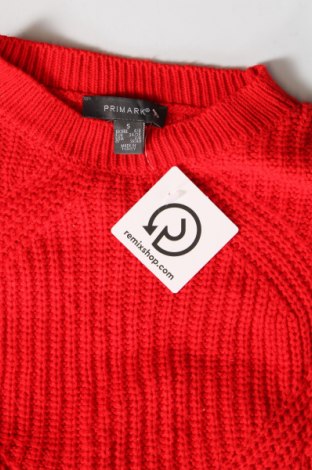 Дамски пуловер Primark, Размер S, Цвят Червен, Цена 11,60 лв.