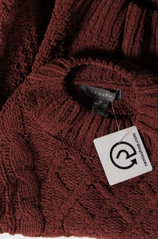 Damenpullover Primark, Größe XS, Farbe Braun, Preis 5,79 €