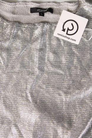 Дамски пуловер Promiss, Размер M, Цвят Сив, Цена 41,00 лв.