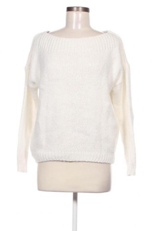 Γυναικείο πουλόβερ Promod, Μέγεθος S, Χρώμα Λευκό, Τιμή 11,41 €