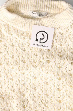 Γυναικείο πουλόβερ Pull&Bear, Μέγεθος M, Χρώμα Εκρού, Τιμή 17,32 €
