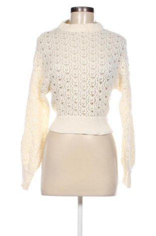 Damenpullover Pull&Bear, Größe M, Farbe Ecru, Preis 8,77 €