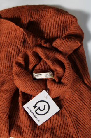 Дамски пуловер Pull&Bear, Размер S, Цвят Кафяв, Цена 7,83 лв.