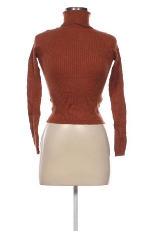 Дамски пуловер Pull&Bear, Размер S, Цвят Кафяв, Цена 13,05 лв.