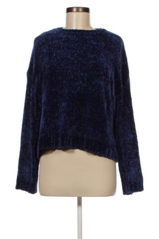 Дамски пуловер Pull&Bear, Размер M, Цвят Син, Цена 13,05 лв.