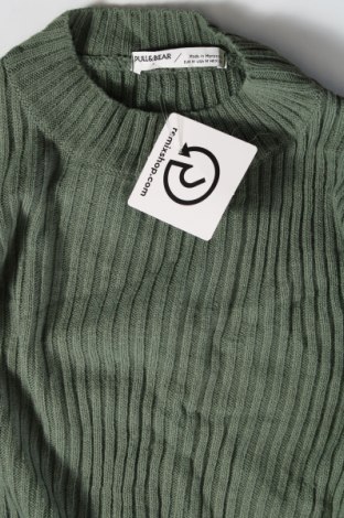 Γυναικείο πουλόβερ Pull&Bear, Μέγεθος M, Χρώμα Πράσινο, Τιμή 4,66 €