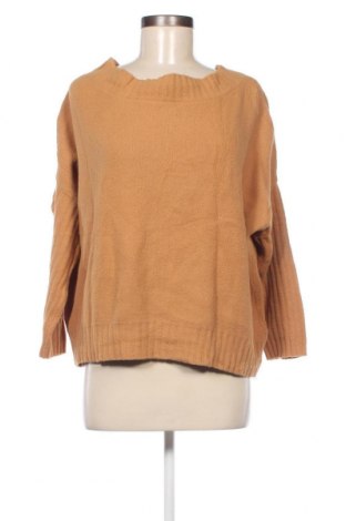 Дамски пуловер Pull&Bear, Размер M, Цвят Бежов, Цена 14,50 лв.