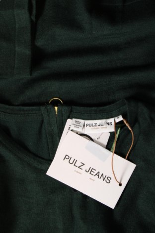 Дамски пуловер Pulz Jeans, Размер M, Цвят Зелен, Цена 19,53 лв.