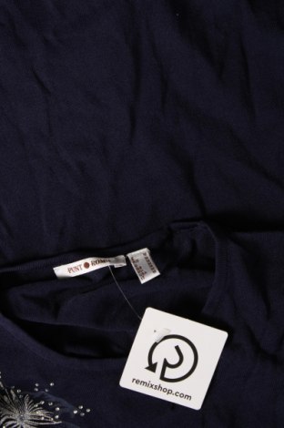 Дамски пуловер Punt Roma, Размер M, Цвят Син, Цена 26,75 лв.