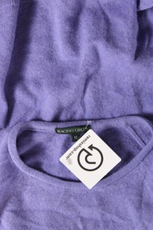 Γυναικείο πουλόβερ Racing Green, Μέγεθος M, Χρώμα Μπλέ, Τιμή 23,01 €