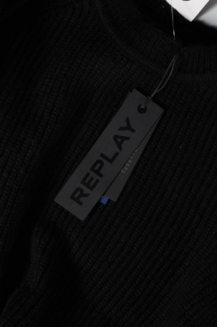 Дамски пуловер Replay, Размер M, Цвят Черен, Цена 204,00 лв.