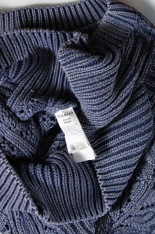 Dámský svetr Reserved, Velikost L, Barva Modrá, Cena  139,00 Kč