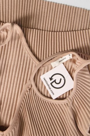 Γυναικείο αμάνικο μπλουζάκι Reserved, Μέγεθος S, Χρώμα  Μπέζ, Τιμή 8,04 €