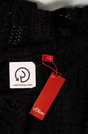 Γυναικείο πουλόβερ S.Oliver, Μέγεθος S, Χρώμα Μαύρο, Τιμή 14,38 €