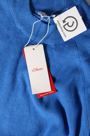 Дамски пуловер S.Oliver, Размер XS, Цвят Син, Цена 21,39 лв.