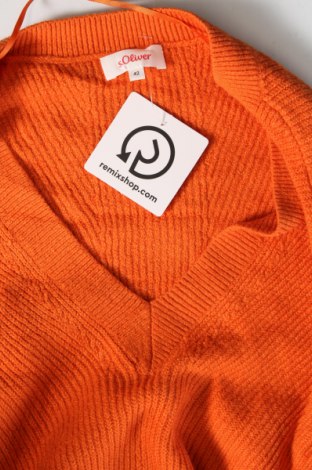 Дамски пуловер S.Oliver, Размер L, Цвят Оранжев, Цена 8,61 лв.
