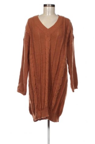 Pulover de femei SHEIN, Mărime XL, Culoare Maro, Preț 95,39 Lei