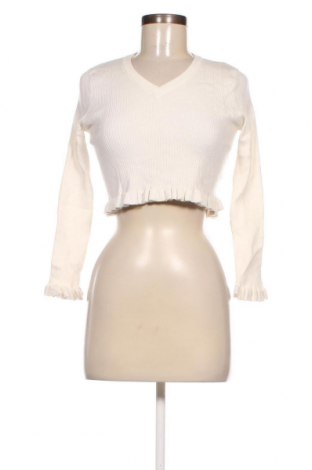 Γυναικείο πουλόβερ SHEIN, Μέγεθος S, Χρώμα Εκρού, Τιμή 8,07 €