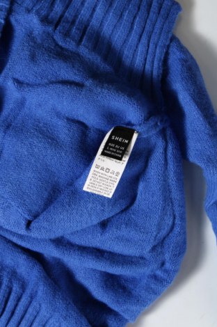 Γυναικείο πουλόβερ SHEIN, Μέγεθος L, Χρώμα Μπλέ, Τιμή 4,66 €